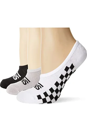 Vans Womens Basic Check 2 Canoodle (3-pack) Socks, , UK 13.5 - 3.5