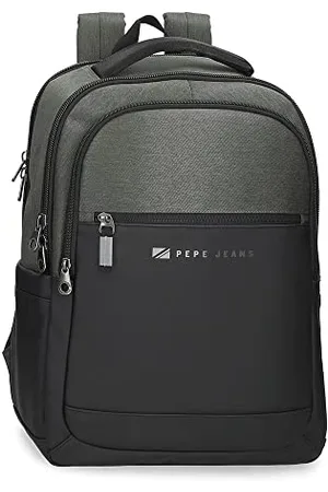 Pepe Jeans Jarvis Adaptable Laptop Backpack 31x44x15 cm Polyester with Synthetic Leather details