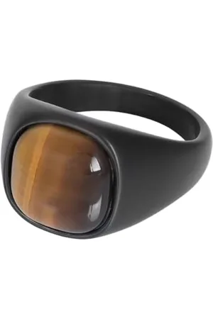 Ixxxi Men Cadillac Ring, 20mm, Stainless Steel, No Gemstone