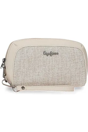 Pepe Jeans Maddie Handbag 20x11x4 cms Polyester with Synthetic Leather details