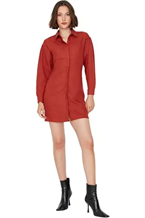Trendyol Dress - Brown - Shirt Dress