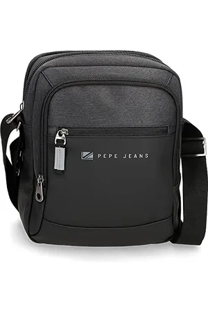 Pepe Jeans Jarvis Tablet Case Black 22 x 27 x 8 cm Polyester with Faux Leather Details