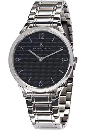 Pierre Cardin Men Analogue Quartz Watch with Stainless Steel Strap CPI.2019