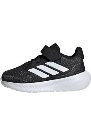 adidas Unisex Kids RUNFALCON 5 Shoes Infants, Core Black/Cloud White/Cloud White, 8.5 UK