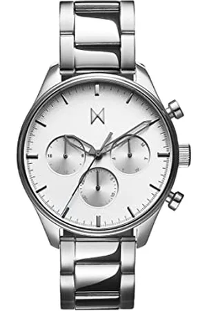 MVMT Analogue Multifunction Quartz Watch for Men with Silver Stainless Steel Bracelet - 28000230-D