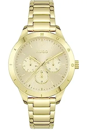 HUGO BOSS Analogue Multifunction Quartz Watch for Women with Colored Stainless Steel Bracelet - 1540091