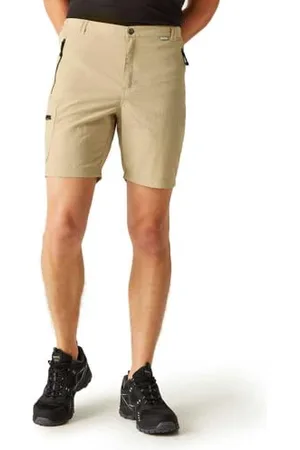 Regatta Mens Leesville Ii Multi Pocket Walking Shorts, Oat, 33W UK
