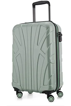 SUITLINE Hand Luggage, Cabin Trolley, Hardshell Suitcase, 100% ABS, 55 cm, 34 liters