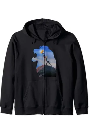 Disney Lion King Rafiki Holding Baby Simba Zip Hoodie
