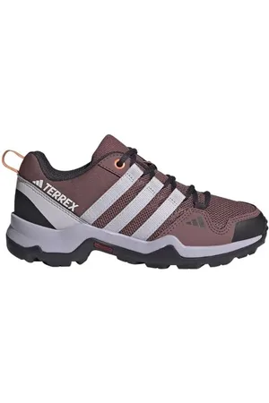 adidas Terrex AX2R Hiking Shoes, Quiet Crimson/Silver Dawn/Amber Tint, 1 UK
