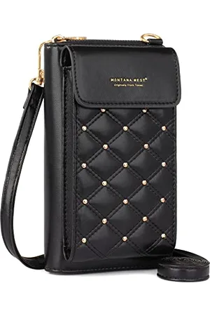 Montana West Small Crossbody Cell Phone Purse for Women RFID Blocking Cellphone Wallet, , S