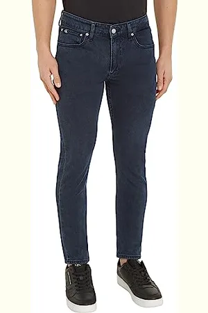 Calvin Klein Men Jeans Slim Taper Stretch, (Denim Dark), 29W / 32L
