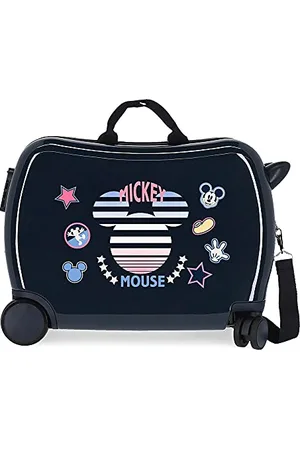 Disney Mickey Denim Luggage- Kids