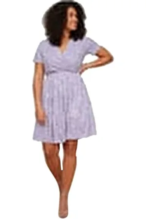 Trendyol FeMan Plus Size Mini A-line Slim fit Knit Plus Size Dress