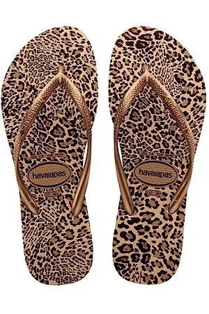 Havaianas Slim Animals Sand Grey/Golden 33/34