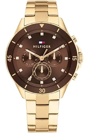 Tommy Hilfiger Analogue Multifunction Quartz Watch for Women with Stainless Steel Bracelets