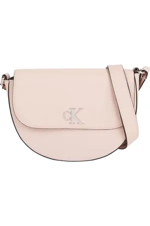 Calvin Klein Women Shoulder Bag Minimal Monogram Saddle Small, , One Size