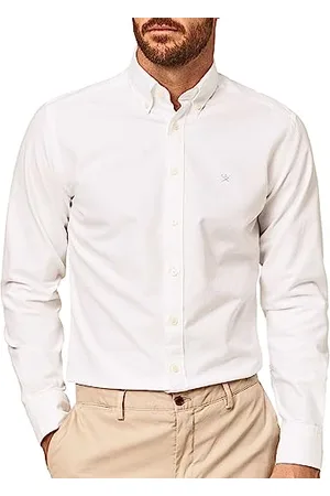 Hackett Hackett Washed Oxford Long Sleeve Shirt 3XL