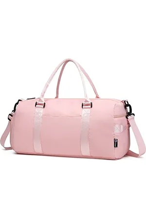 Kono Travel Duffel Bag Sports Gym Shoulder Bag for Women Men Overnight Weekend Carry on Holdall Bag with Wet Pocket and Shoe Compartment