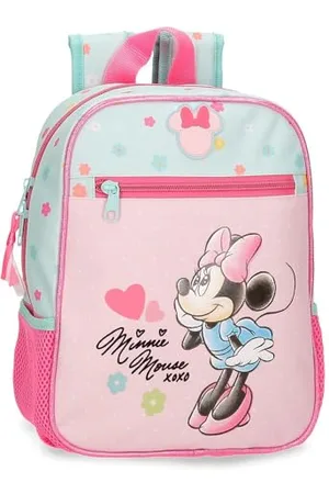 Disney Joumma Bags, Minnie Imagine, Schulrucksack, Kinderrucksack, aus Polyester, breite verstellbare Schulterriemen, oberer Griff Zum Aufhängen., , Backpack 28