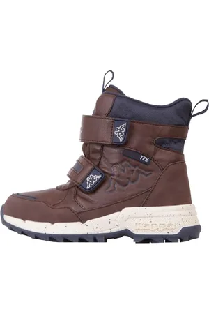 Kappa KONE TEX K Snow Shoe, Brown/Navy, 11 UK Child