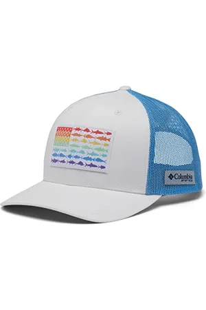 Columbia PFG Fish Flag Mesh Snap Back Cap, , One Size