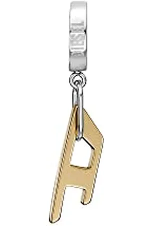 Diesel Earrings for Men Steel, L: 13.3MM, W: 3MM, H: 13.3MM Stainless Steel Earrings, DX1419931