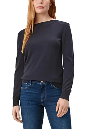 QS by s.Oliver Sweater with Boat Neckline in 12