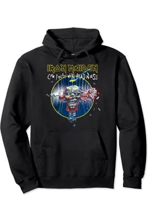 Iron Maiden Can I Play With Madness Pullover Hoodie