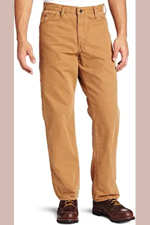 Dickies Men’s Relaxed Fit Sanded Duck Carpenter Jean, , 32W / 30L