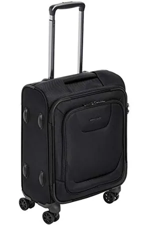AmazonBasics Premium Expandable Softside Spinner Luggage With TSA Lock - 51.8 cm International Carry-On