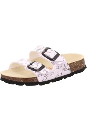 Superfit FUSSBETTPANTOFFEL, Not applicable, Weiß/Schwarz 1060