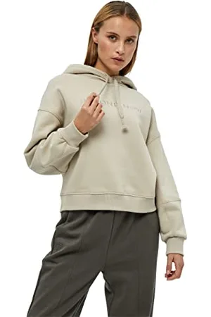 Beyond Now Brielle Gots Hoodie, Beige SweaT-shirts For Women Uk, Spring Sweater For Women, Size XXL