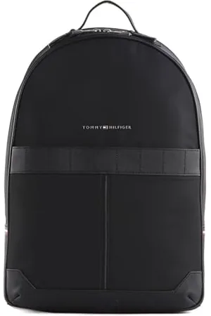 Tommy Hilfiger Men TH Elevated Nylon Backpack Hand Luggage, , One Size