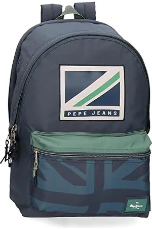 Pepe Jeans Tom Double Compartment Laptop Backpack Adaptable to Trolley 15.6" 31x44x15 cms Polyester 23.87L