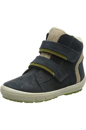 Superfit Groovy Gore-Tex with Warm Lining Snow Boots, Blue/Yellow 8000, 3.5 UK Child