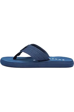 Rocket Dog Adios Womens Navy Webbing Flip Flop - Size 6 UK