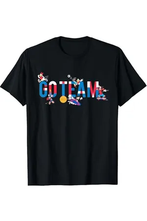 Disney Mickey & Friends Summer Athletic Sports Games Go Team T-Shirt
