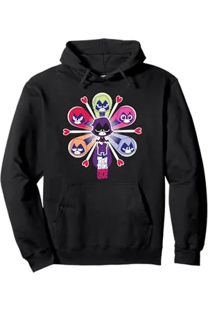 DC Comics Originals Teen Titans Go! Many Moods of Raven Pullover Hoodie