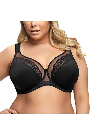 Gorsenia Underwired Lace Maxi Non Padded Bra K441 Luisse, ,34F