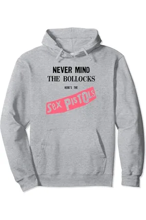 Sex Pistols Official Never Mind The Bollocks Pink Pullover Hoodie