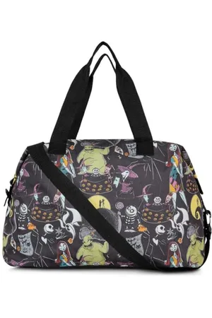 Disney Tote Duffel Bag Mickey Mouse Friends All Over Print Weekender Travel, , One Size, Weekender Duffel Bag