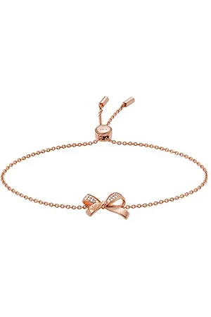 Emporio Armani Bracelet for Women Sentimental, Inner length: 160-235mm / Size bow: 17x12mm Rose Gold Sterling Silver Bracelet, EG3544221