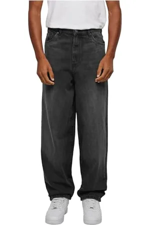 Urban classics Mens Heavy Ounce Baggy Fit Jeans Pants, , 4 UK