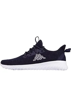 Kappa Unisex Capilot Sneaker, Navy/White, 3 UK