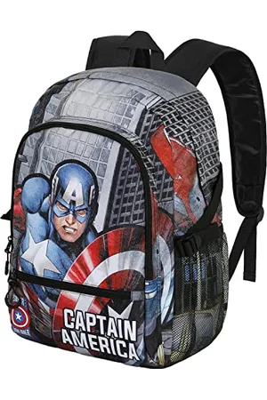 Marvel Captain America Defender-FAN Fight Backpack 2.0, , 18 x 31 x 44 cm, Capacity 24 L