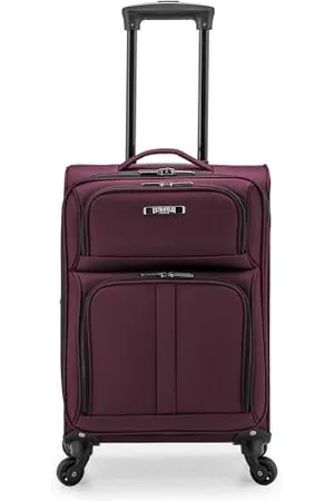 U.S. Traveler Anzio Softside Expandable Spinner Luggage, , Checked-Medium 26-Inch, Anzio Softside Expandable Spinner Luggage