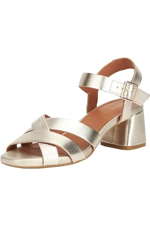 Geox Woman D GENZIANA MID SANDALS Gold 6