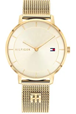 Tommy Hilfiger Analogue Quartz Watch for women with Stainless Steel mesh bracelet