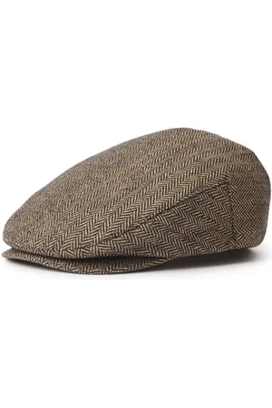Brixton Hooligan snap Cap Flat, Brown/Khaki, XL